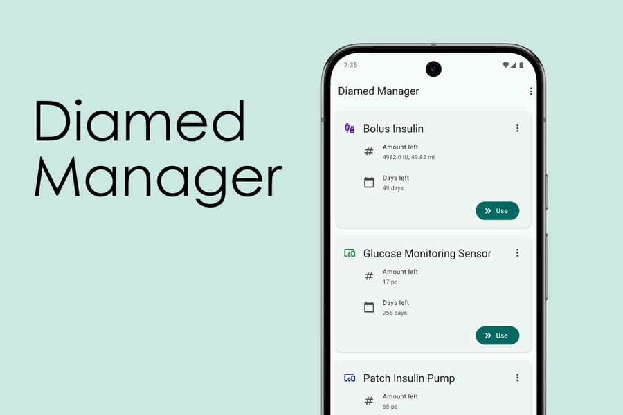 Screenshot of Diamed Manager